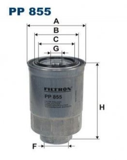 Топливный фильтр FILTRON PP 855 (фото 1)