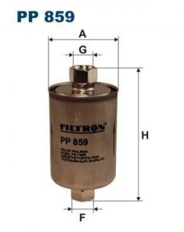 Паливний фільтр PP 859