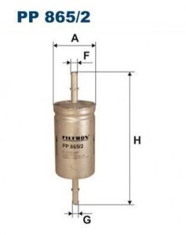 Топливный фильтр FILTRON PP 865/2 (фото 1)