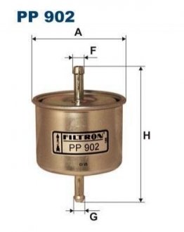 Топливный фильтр FILTRON PP 902 (фото 1)