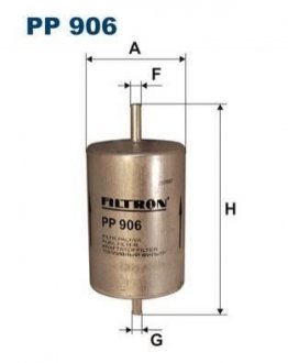 Паливний фільтр FILTRON PP 906 (фото 1)