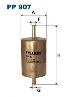 Топливный фильтр FILTRON PP 907 (фото 1)