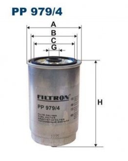 Топливный фильтр FILTRON PP 979/4 (фото 1)