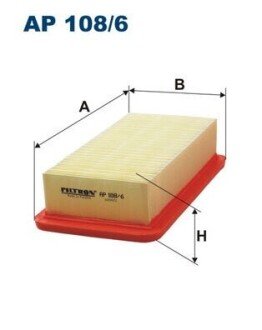 Фільтр повітря AP 108/6