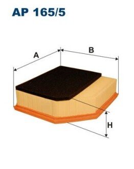 Фільтр повітря AP 165/5