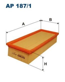 Фільтр повітря AP 187/1