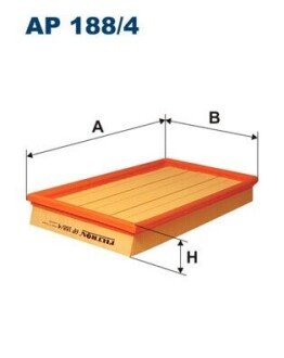 Повітряний фільтр AP 188/4