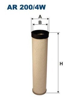 Повітряний фільтр AR 200/4W