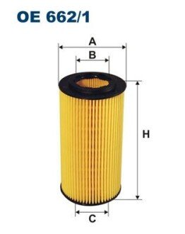 Масляный фильтр OE 662/1