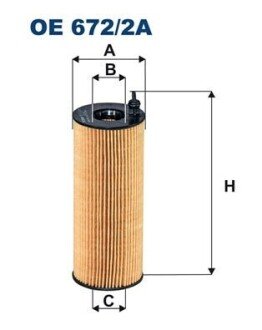 Фільтр масла FILTRON OE6722A (фото 1)