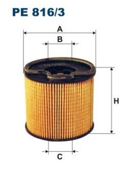 Топливный фильтр FILTRON PE 816/3 (фото 1)