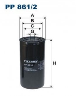 Топливный фильтр FILTRON PP8612 (фото 1)