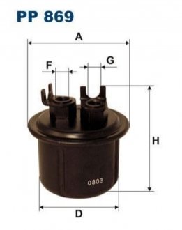 Паливний фільтр PP869