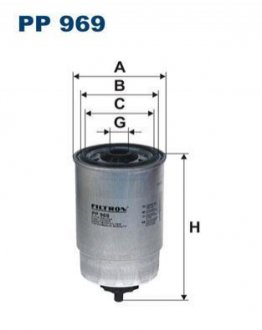 Фильтр топлива FILTRON PP 969/7 (фото 1)