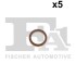 FISCHER VOLVO Ущільнювальне кільце XC60 D4 AWD 11- FPM 14,95 x 20,00 x 4,00 Fischer Automotive One (FA1) 076.399.005 (фото 1)