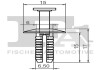 Кліпса кріплення (затискач) Fischer Automotive One (FA1) 11-20021.10 (фото 2)