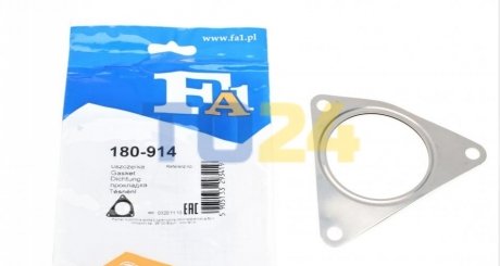 Прокладка вихлопної системи металева Fischer Automotive One (FA1) 180-914 (фото 1)