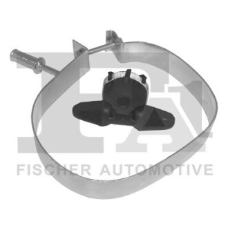 FISCHER CITROEN Обойма глушника (Неіржавна сталь) + подушка C3 Picasso 02/2009- PEUGEOT 207 02/2006- 219-803