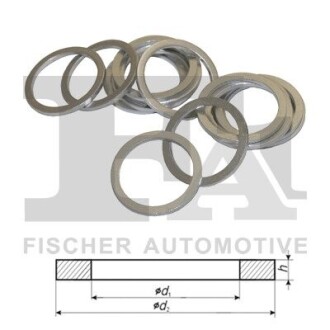 FISCHER BMW Ущільнювальне кільце (мат. алюм) 26*31*2 мм 709.520.010