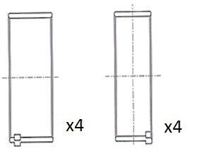 Вкладыш шатунный BB2069-050