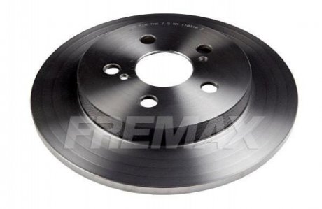 Тормозной диск (задний) FREMAX BD2049 (фото 1)