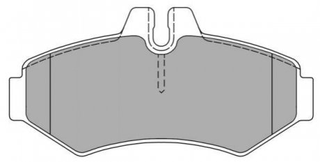 Гальмівні колодки (задні) FBP1131