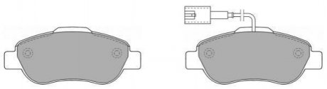 Тормозные колодки (передние) FREMAX FBP135501 (фото 1)