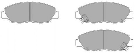 Тормозные колодки (передние) FBP1529