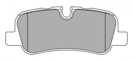 Тормозные колодки (задние) FBP1567