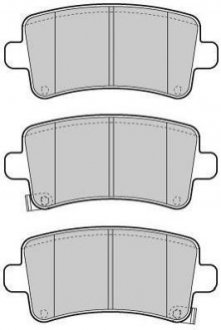 Тормозные колодки (задние) FBP1662