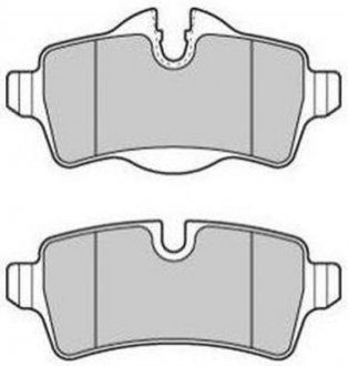 Гальмівні колодки (задні) FBP1714
