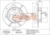 Гальмівний диск (задній) FREMAX BD2510 (фото 1)