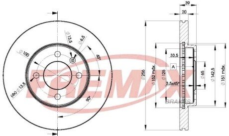 Диск тормозной BD-3790