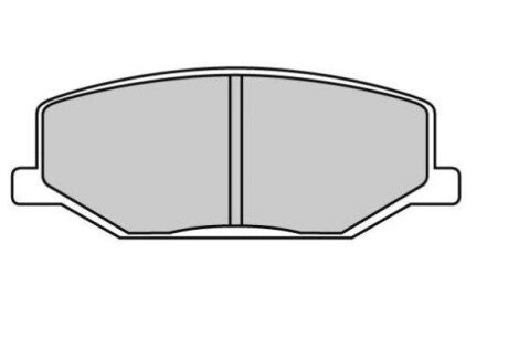 Гальмівні колодки (передні) FBP0296