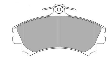 Гальмівні колодки (передні) FBP1041