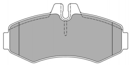Колодки тормозные FBP-1130