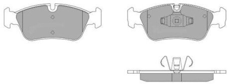 Тормозные колодки (передние) FBP1401