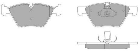 Тормозные колодки (передние) FBP1437
