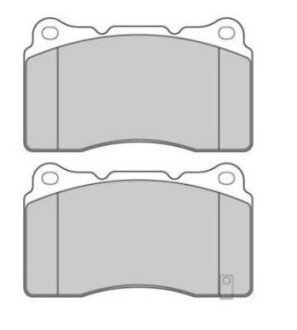 Гальмівні колодки (передні) FBP1554