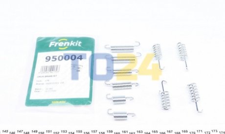 Комплект пружин гальмівних колодок FRENKIT 950004 (фото 1)