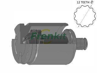 Ремкомплект суппорта (заднего) Opel Insignia/Vivaro 2.0 CDTI 17- (d=38mm) (+ поршень/направл) (Trw) K385202T