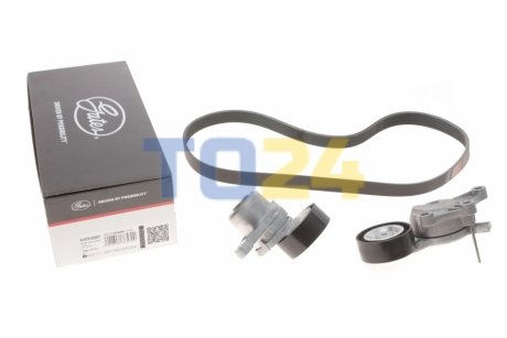 Ремкомплекты привода вспомогательного оборудования автомобилей Micro-V Kit  (Пр-во Gates) K016PK1020EST
