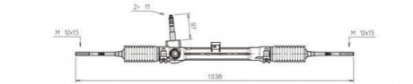Кермовий механізм GENERAL RICAMBI FI4114 (фото 1)