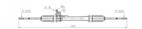 Кермовий механізм GENERAL RICAMBI WW4037 (фото 1)