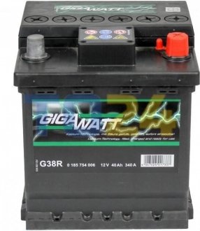 Акумуляторна батарея 40А GIGAWATT 0185754006
