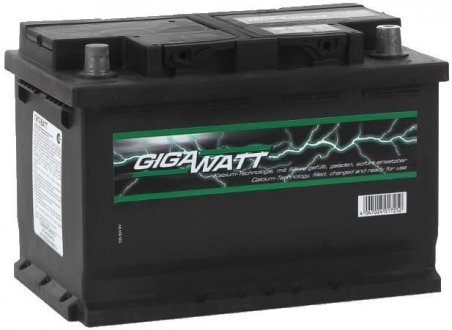 Акумуляторна батарея 68А GIGAWATT 0185756803