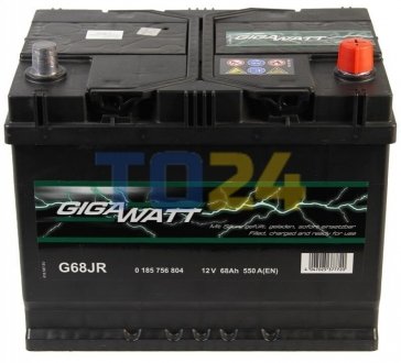 Акумуляторна батарея 68А GIGAWATT 0185756804