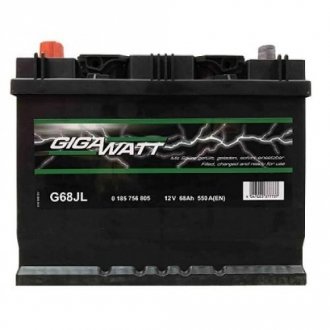 Акумуляторна батарея 68А GIGAWATT 0185756805