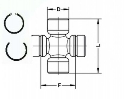 Привод GKN (Lobro) U109 (фото 1)