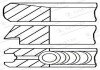 Кольца поршневые STD 2.0TDCI 16V FORD TRANSIT MONDEO d=86 2.5*2*3 GOETZE 08-112700-00 (фото 1)